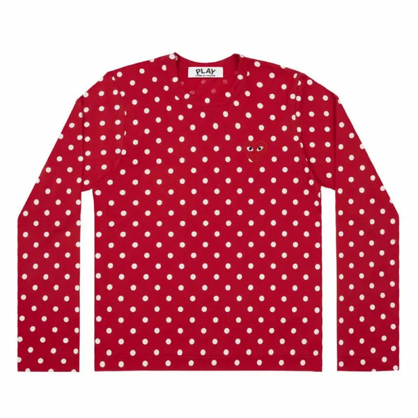 [BUNJANG] Comme des Garçons Polka Dot Long Sleeve / 꼼데가르송 도트 롱슬리브