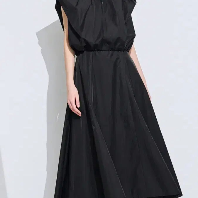 [BUNJANG] Time Wrinkle-Resistant Fabric Long Dress / 타임 바스락 소재 롱원피스 새상품