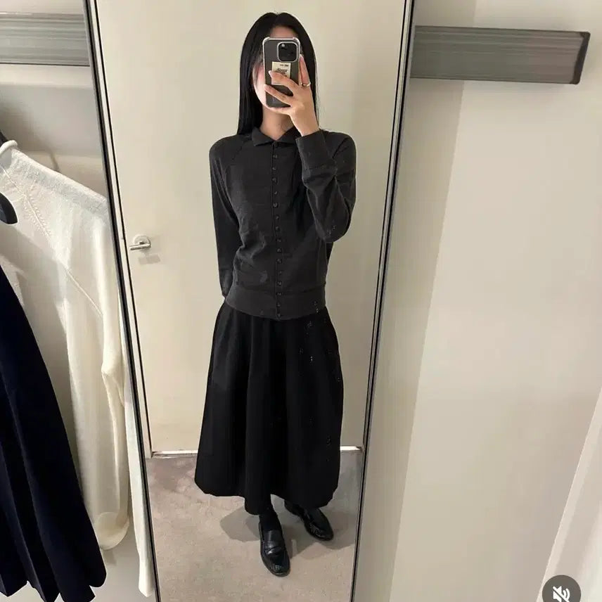 [BUNJANG] COS Voluminous Cotton Midi Skirt / Cos 코스 볼류미너스 코튼 미디 스커트