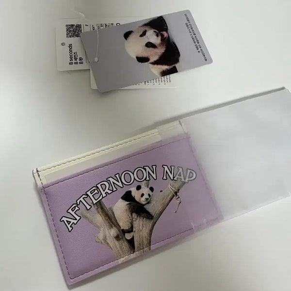 [BUNJANG] 8seconds Fu Bao Card Holder / 푸바오 에잇세컨즈 지갑