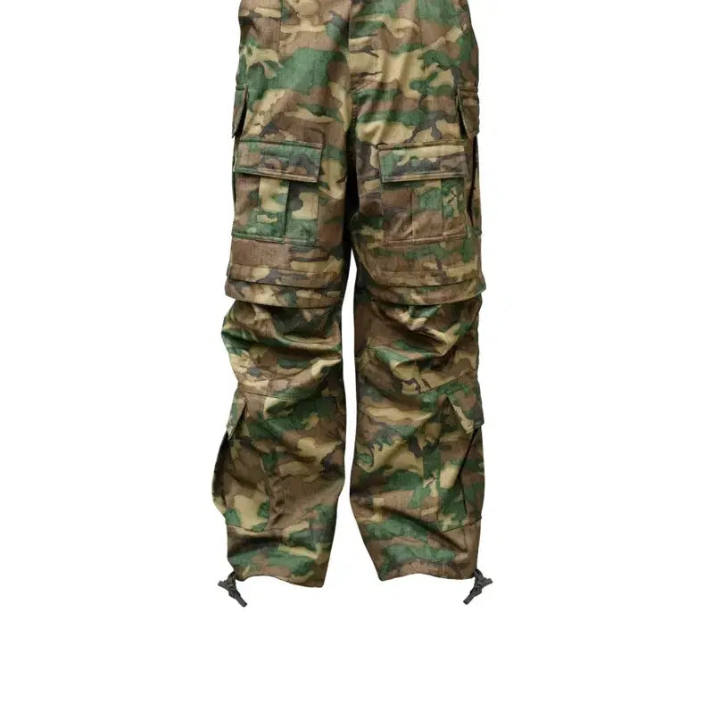 [BUNJANG] Fromwhere Archive Camo Cargo Pants Green / 3) 파프롬왓 파아카이브 카모 카고 팬츠 그린