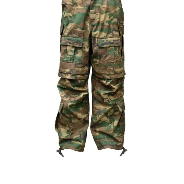 [BUNJANG] Fromwhere Archive Camo Cargo Pants Green / 3) 파프롬왓 파아카이브 카모 카고 팬츠 그린