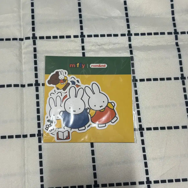 [BUNJANG] Miffy Rom&nd Jojak Sticker / 미피 롬앤 조각스티커