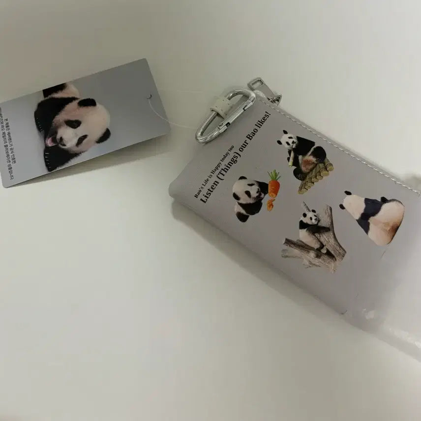 [BUNJANG] Fu Bao 8-Second Mini Pouch / 푸바오 미니파우치