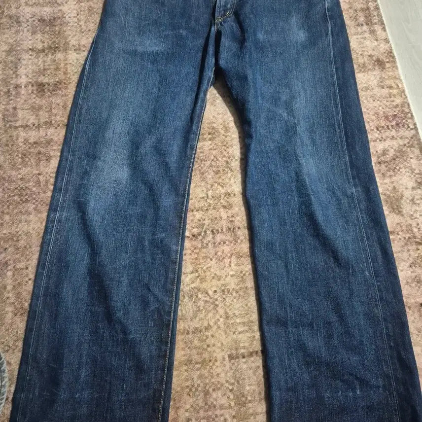 [BUNJANG] Edwin 505X Selvedge Denim Pants / Edwin 에드윈 505X 셀비지 데님 팬츠31