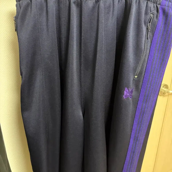 [BUNJANG] Needles HD Track Pants Poly Smooth Purple / [XL]니들스 HD 트랙 팬츠 폴리 스무스 퍼플 팝니다.