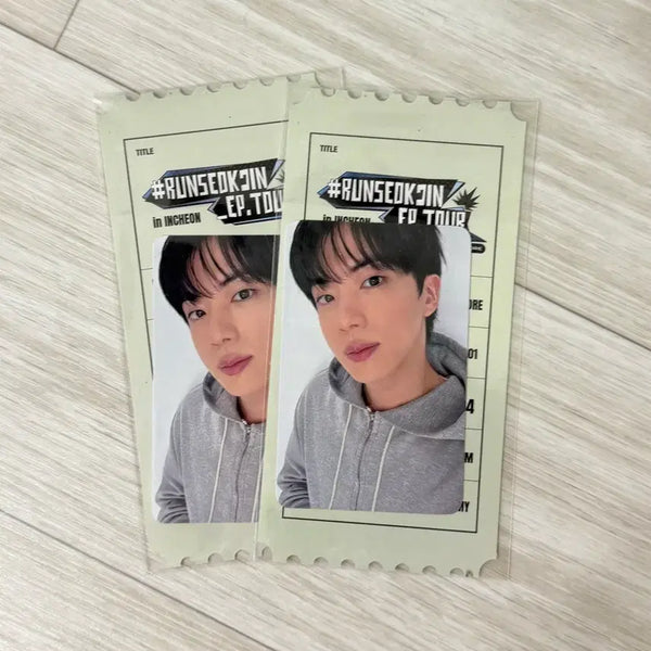 [BUNJANG] Jin Run BTS Concert Photocard (Sealed) / (미개봉) 런석진 앙콘 아미존 포카