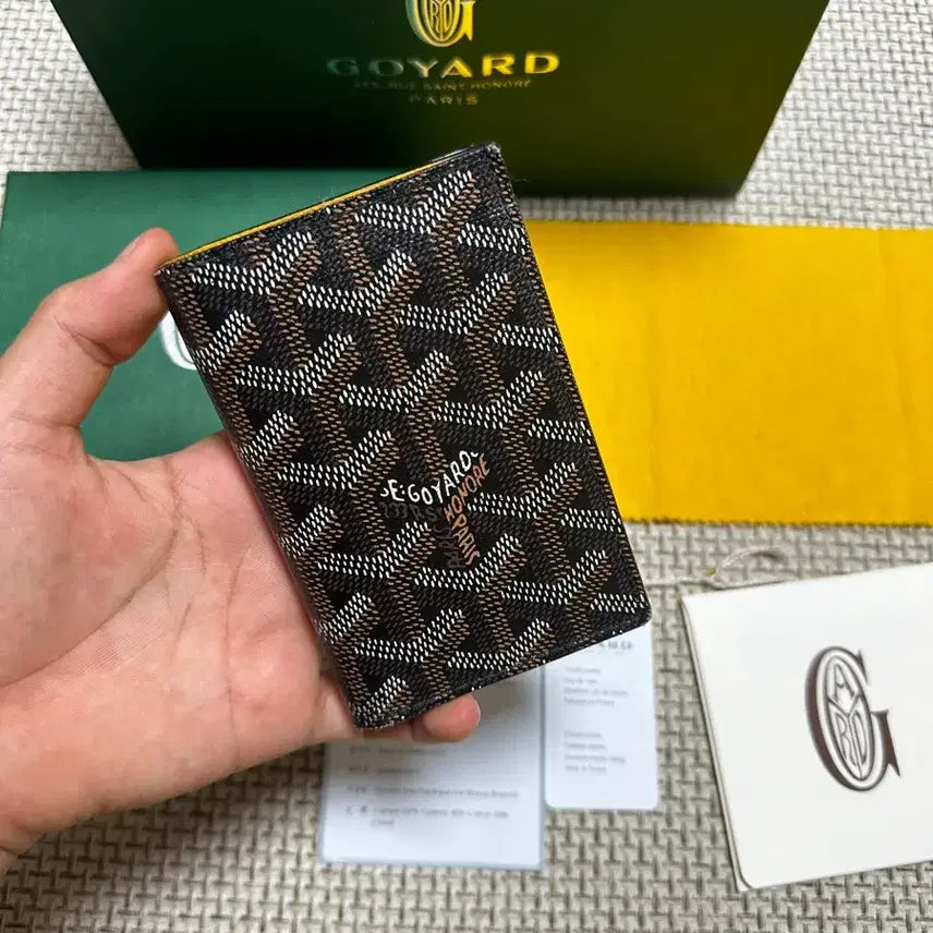 [BUNJANG] Goyard Saint-Pierre Black Organizer Card Holder / [OS/새상품급] 26ss 고야드 생피에르 블랙 오거나이저 카드지갑