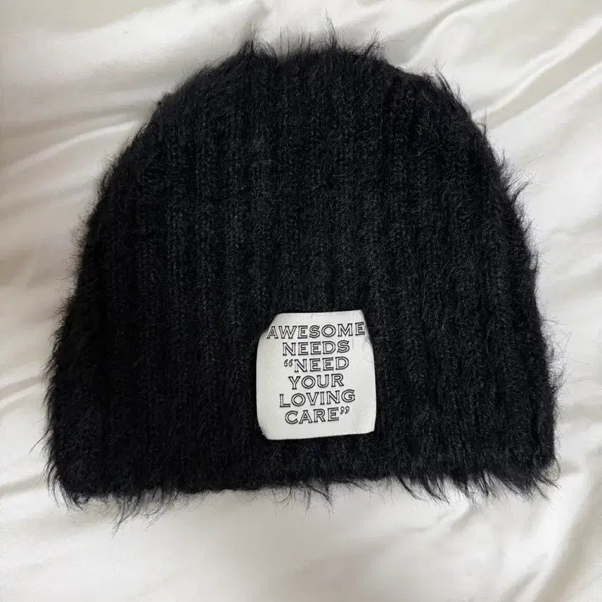 [BUNJANG] Awesome Needs Fur Beanie / 어썸니즈 퍼 비니