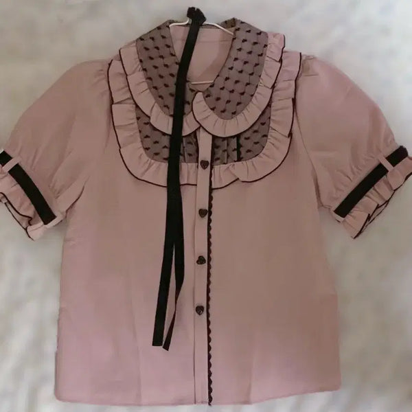 [BUNJANG] Dear My Love Blouse 2L / 디마럽 디어마이러브 블라우스 2L