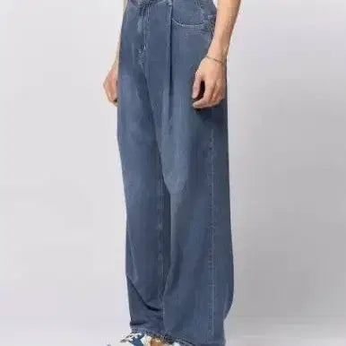 [BUNJANG] Begin202 Wide Fit Denim Slacks Size 2 / 비긴202 와이드 슬랙스 데님 사이즈2
