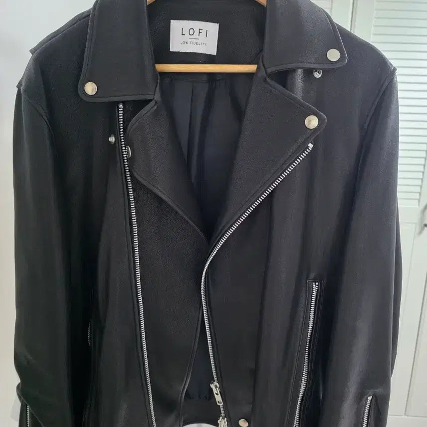 [BUNJANG] Men's Genuine Lambskin Leather Jacket (Large) / 천연 양가죽자켓 라지(비흡연,택스제외14)