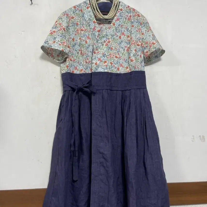 [BUNJANG] Ccomaque Hanbok Dress / N6977 ccomaque 꼬마크 한복 원피스.생활한복.개량한복.돌실나이