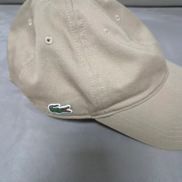 [BUNJANG] Lacoste Beige Cotton Baseball Cap / (58) 라코스테 베이지 볼캡