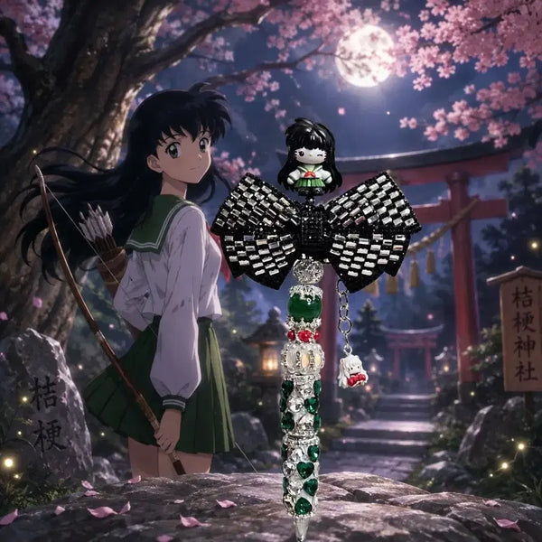 [BUNJANG] Inuyasha Kagome Deco Ballpoint Pen / 이누야샤 가영이 볼꾸 볼펜