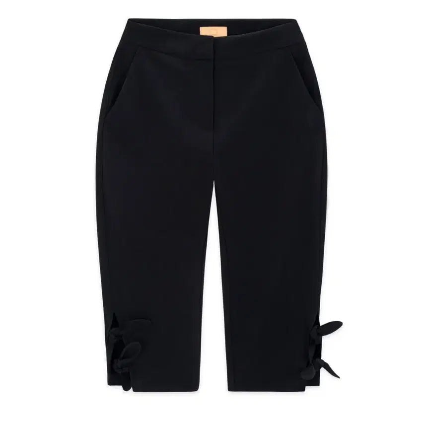 [BUNJANG] SINOON Tied Half Pants Black / [SINOON] Tied half pants black