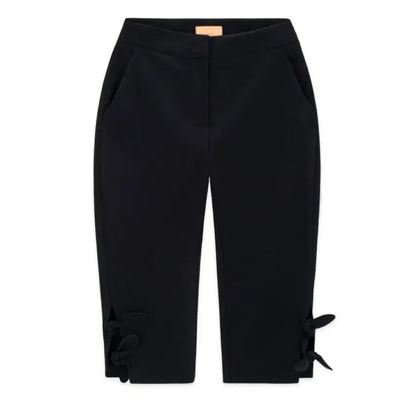 [BUNJANG] SINOON Tied Half Pants Black / [SINOON] Tied half pants black