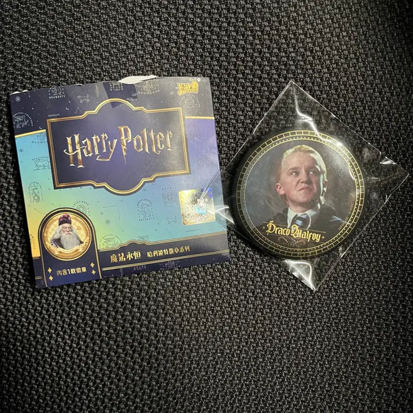 [BUNJANG] Harry Potter 'Magic Forever' Series Malfoy Can Badge / 해리 포터 '마법 영원' 시리즈 말포이 캔뱃지