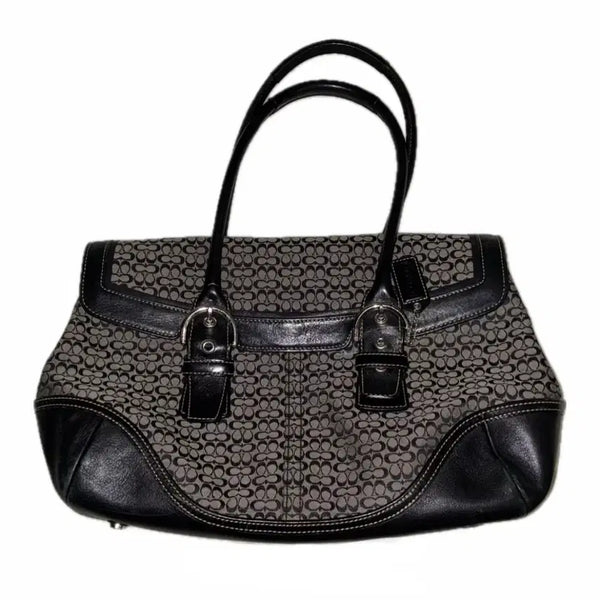 [BUNJANG] Coach Soho Shoulder Bag Black / 코치 소호백 코치 숄더백 블랙