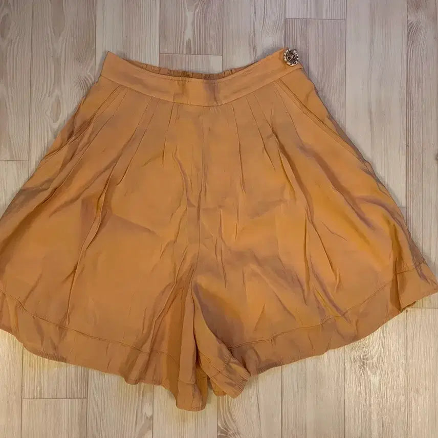[BUNJANG] Mine Salmon Pink Culottes Skirt / Mine 한섬 마인 살몬핑크 치마바지