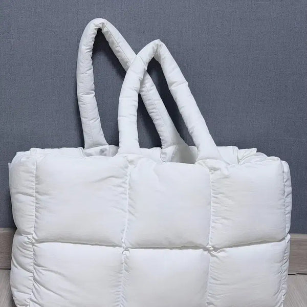 [BUNJANG] Loosproduct Cloud Big Puffer Bag White / 루스프로덕트 클라우드 빅 푸퍼백 (구름백) _ 화이트