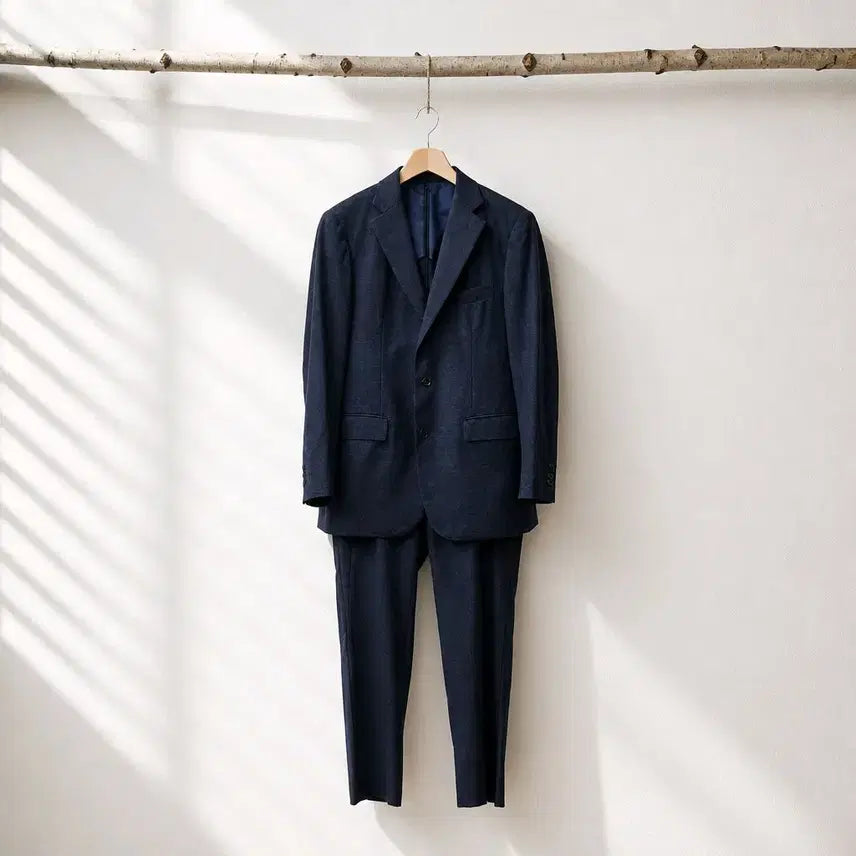 [BUNJANG] Galaxy Prestige Collection Wool Suit Set (Jacket & 2 Pants) / 갤럭시 울 정장 셋업 수트 103- 86사이즈  (팬츠 두장)