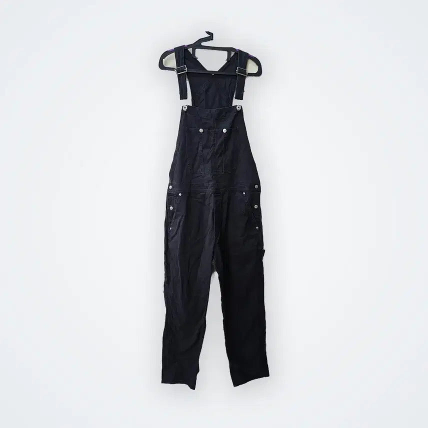 [BUNJANG] H&M Relaxed Fit Overalls Black / [M] H&M 릴렉스핏 오버롤 바지 블랙