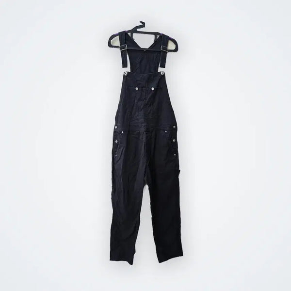 [BUNJANG] H&M Relaxed Fit Overalls Black / [M] H&M 릴렉스핏 오버롤 바지 블랙