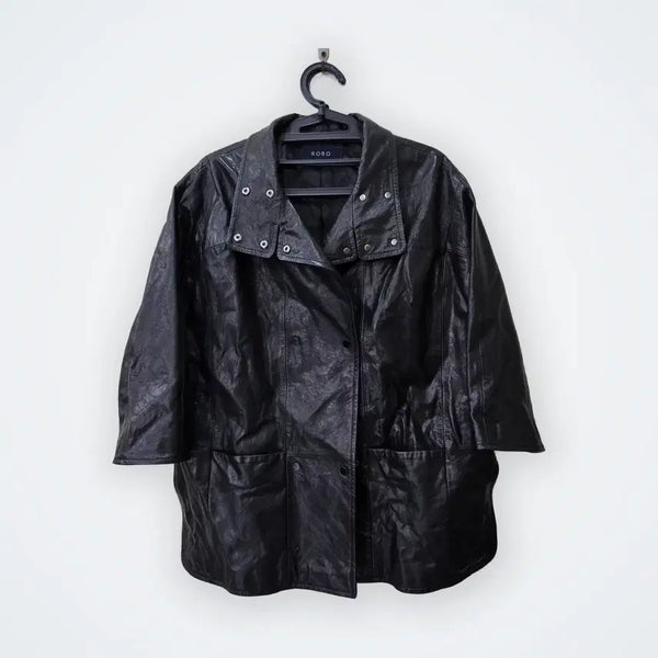[BUNJANG] ROBO Button Detail Jacket Black / [M] ROBO 버튼 디테일 자켓 블랙