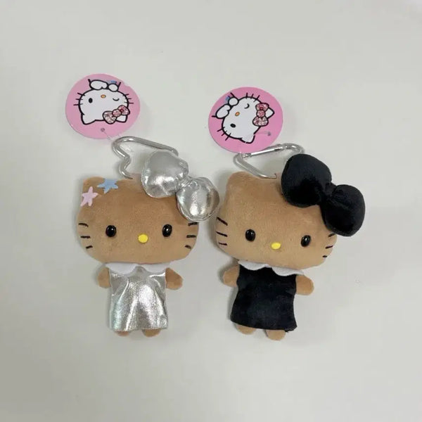 [BUNJANG] Sanrio Hello Kitty Tanned Mini Dolls (Bundle Set) / 새상품)태닝 키티 헬로키티 미니 인형2개 일괄