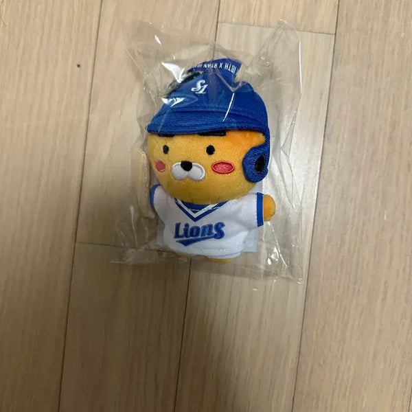 [BUNJANG] Samsung Lions Batter RYAN Doll Keyring / 삼성라이온즈 타자라이언 인형 키링