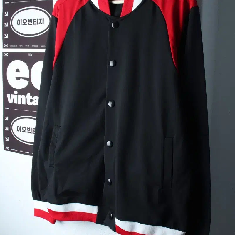 [BUNJANG] Brand Vintage Zip-Up Windbreaker Jacket / (F) 브랜드빈티지 집업 바람막이 점퍼자켓 스타디움자켓-H37537