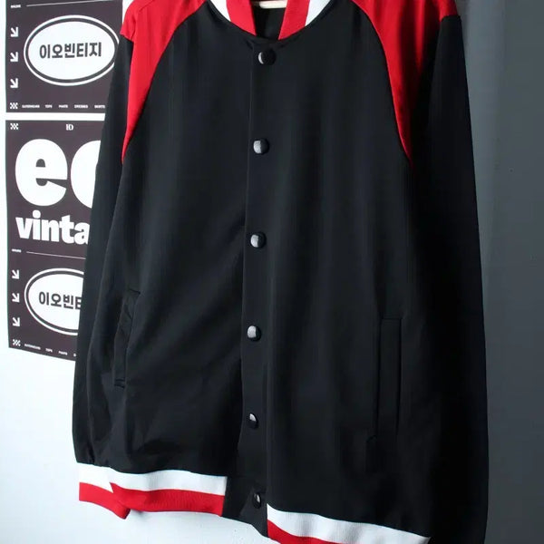 [BUNJANG] Brand Vintage Zip-Up Windbreaker Jacket / (F) 브랜드빈티지 집업 바람막이 점퍼자켓 스타디움자켓-H37537