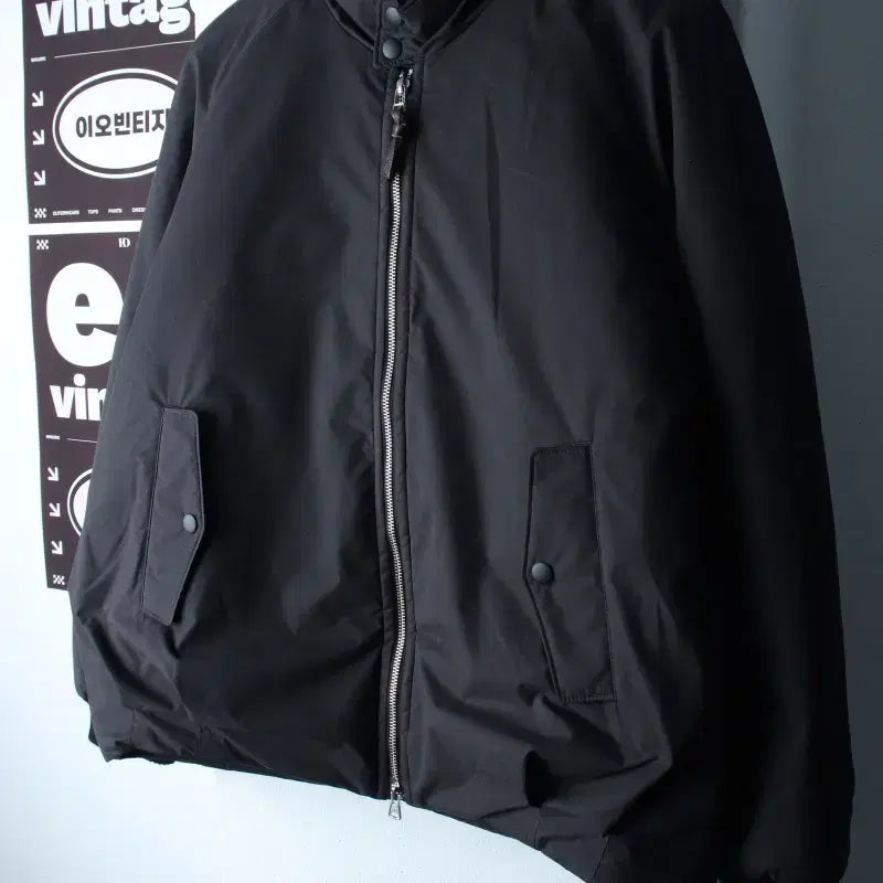 [BUNJANG] M-L Two-Way Quilted Zipper Windbreaker Jumper Jacket / (M-L) 리슈 집업 바람막이 점퍼자켓 봄버 투웨이 누빔-H37541