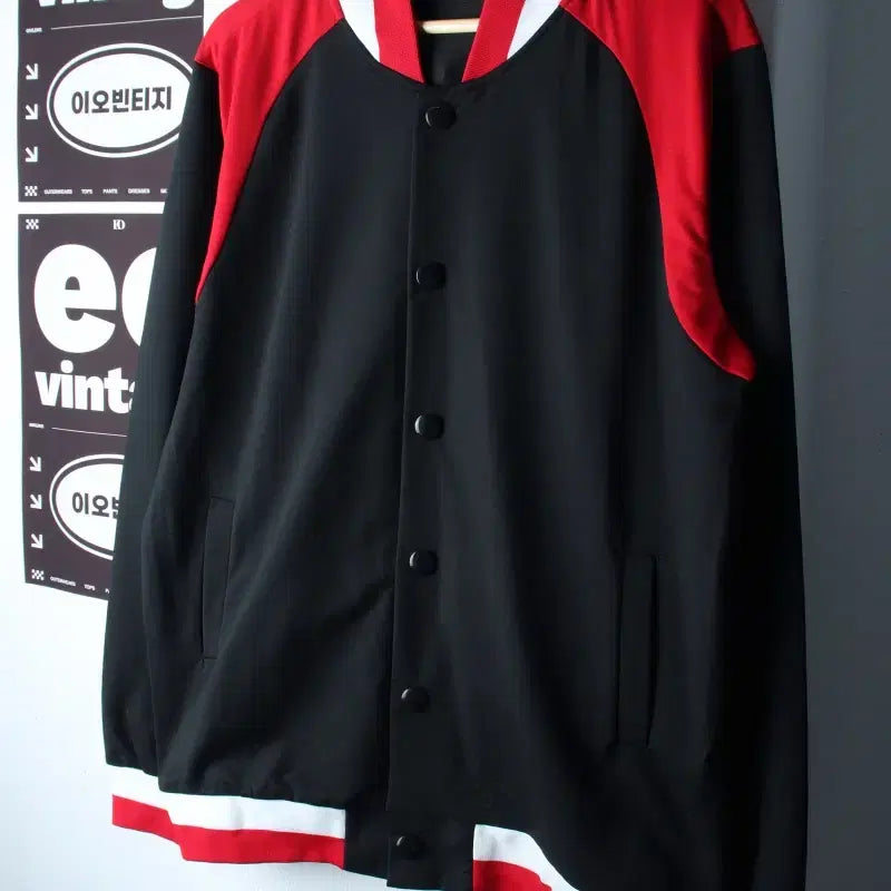 [BUNJANG] Brand Vintage Zip-up Windbreaker Jacket / (F) 브랜드빈티지 집업 바람막이 점퍼자켓 스타디움자켓-H37543