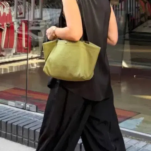 [BUNJANG] The Row Style Canvas Tote Bag / 더로우 가방 스타일캔버스백