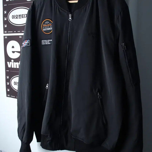 [BUNJANG] Callaway Zip-Up Windbreaker Jumper Jacket Big Size / (2XL) 캘러웨이 집업 바람막이 점퍼자켓 빅사이즈 골프-H37549