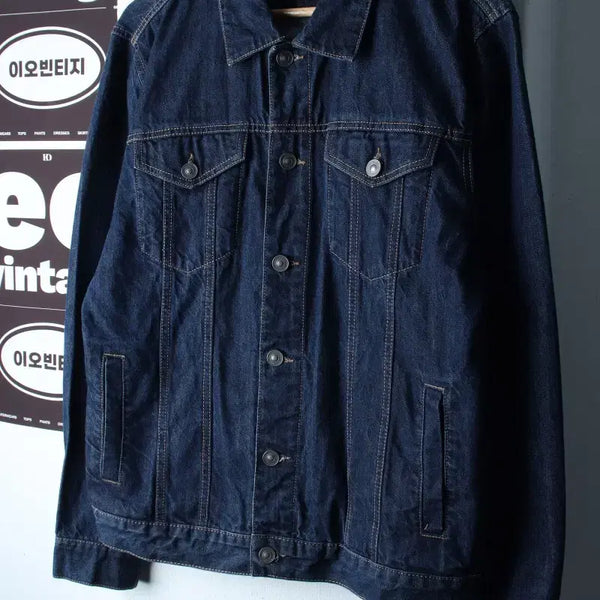 [BUNJANG] Polham Zip-Up Windbreaker Denim Trucker Jacket XL / (XL) 폴햄 집업 바람막이 점퍼자켓 데님 청 트러커 아메카지-H37562