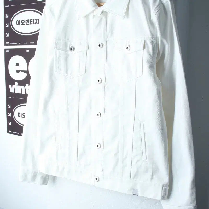 [BUNJANG] Shutter Zip-Up Windbreaker Jumper Jacket with Back Printing / (L-XL) 셔터 집업 바람막이 점퍼자켓 백프린팅 트러커-H37565