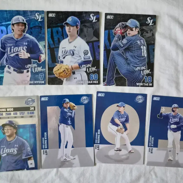 [BUNJANG] Samsung Lions KBO Card Bundle / kbo 카드 (삼성)