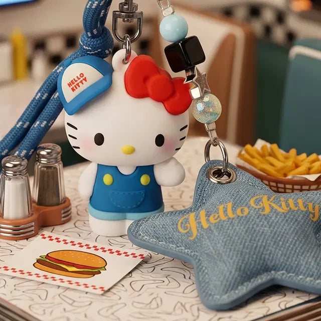 [BUNJANG] Hello Kitty American Vintage Keyring / 헬로키티 아메리칸 빈티지 키링