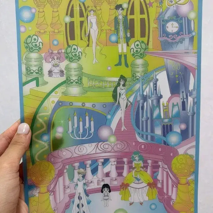 [BUNJANG] Sailor Moon Vintage Pencil Board / 고전문구 세일러문 책받침