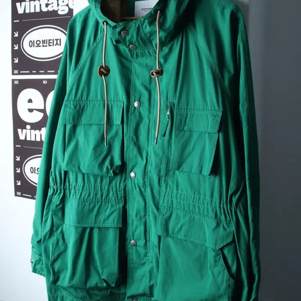 [BUNJANG] Outstanding Zip-Up Windbreaker Jumper Jacket Field Jacket / (L-XL) 아웃스탠딩 집업 바람막이 점퍼자켓 필드자켓-H37578