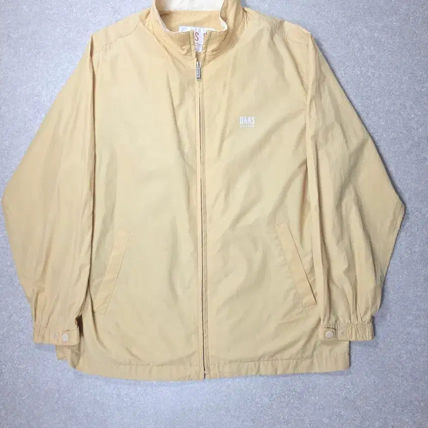 [BUNJANG] Daks Yellow Windbreaker Jacket / 닥스 바람막이 옐로우