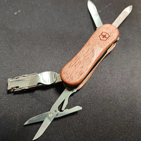 [BUNJANG] Victorinox Keychain Multi-tool Nailclip EvoGrip Wood / 빅토리녹스 키체인 멀티툴 네일클립 우드 에보그립