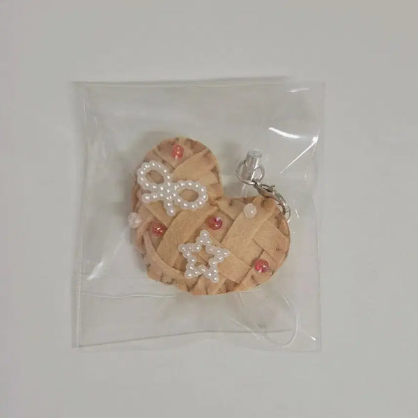 [BUNJANG] Apple Pie Handmade Keychain / 루땅이님 핸드메이드 키링 애플파이