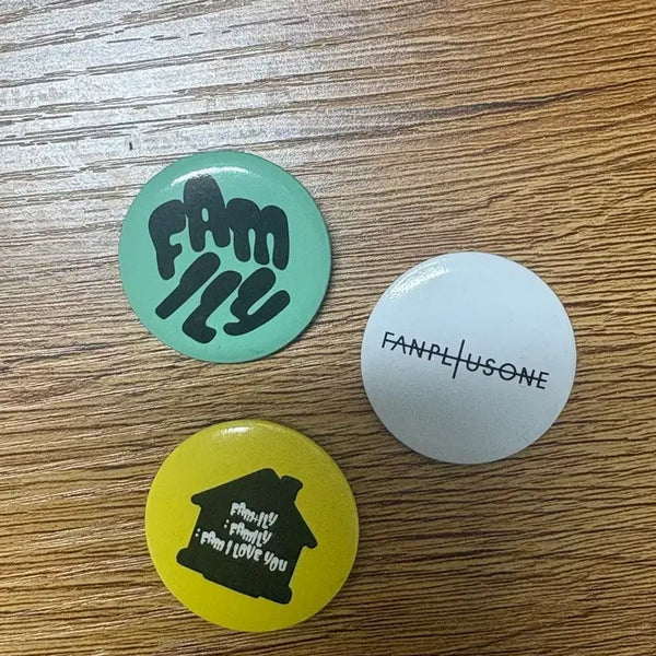 [BUNJANG] G-Dragon BIGBANG 3-Piece Badge Set Bundle / 지디 지드래곤 gd 팸존 뱃지 3종 세트 일괄 빅뱅 bigbang