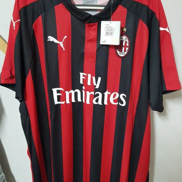 [BUNJANG] AC Milan 18/19 Home Jersey XXL / [2XL] 새상품 18 19 ac밀란 홈 XXL 유니폼 저지