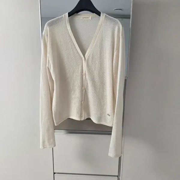 [BUNJANG] Ivory Cardigan / 가디건 아이보리