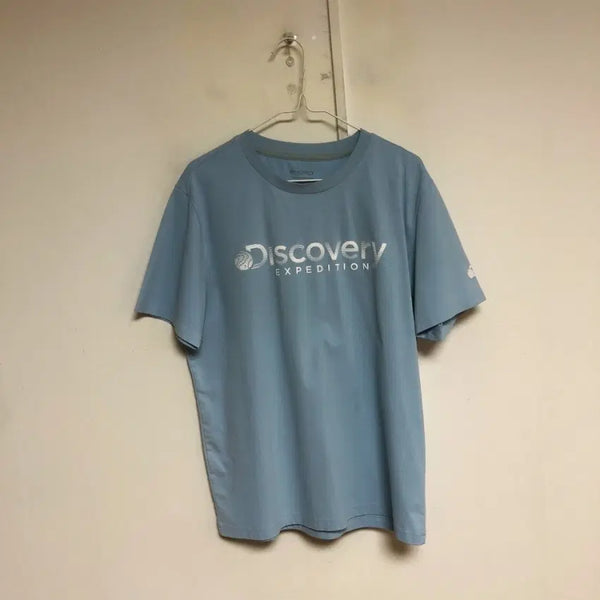 [BUNJANG] Discovery Men's Short Sleeve T-Shirt / 디스커버리 남성 반팔티 100L@9986